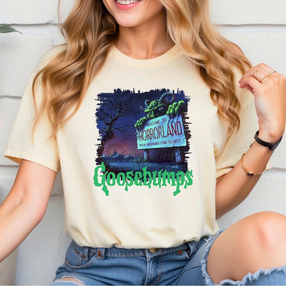 Goosebumps t shirt Horror land - Picture 1 of 2